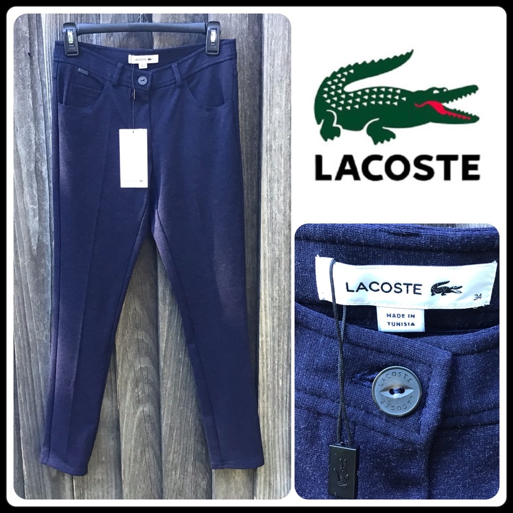 Lacoste skinny pants